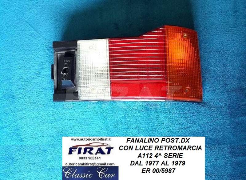 FANALINO A112 77 - 79 C/RETRO POST.DX
